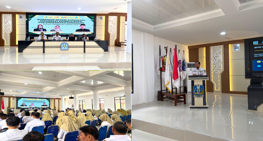WORKSHOP REVIEW KURIKULUM, PERANGKAT PEM BELAJARAN DAN SINKRONISASI KURIKULUM