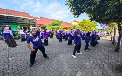 Kegiatan Senam Anak Indonesia Hebat